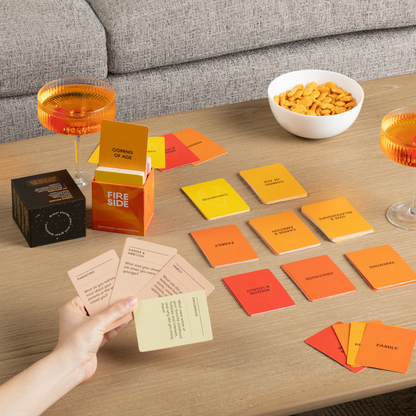 Cards on table 
