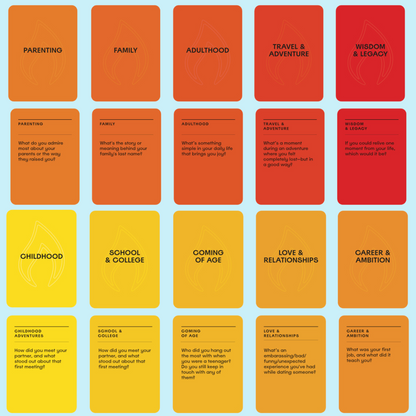 Life Story Card Pack